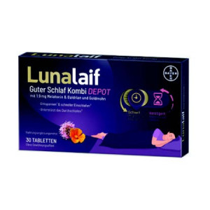 LUNALAIF Guter Schlaf Kombi Depot Tabletten